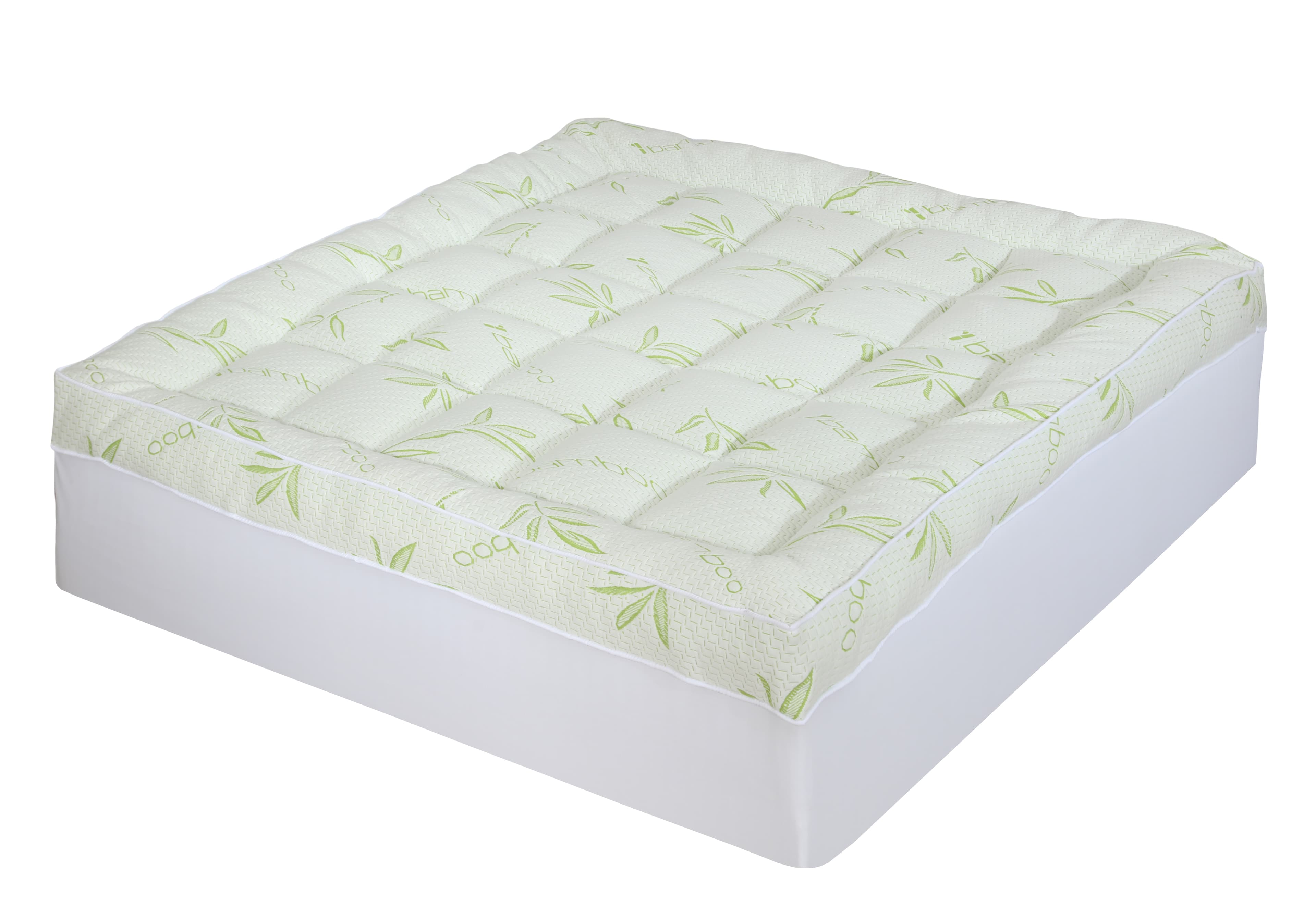 NOVASTILE Ultra Plush Bamboo Pillow Top Mattress Topper, 1000 GSM — Bedding & Home by Novastile — thumbnail 5