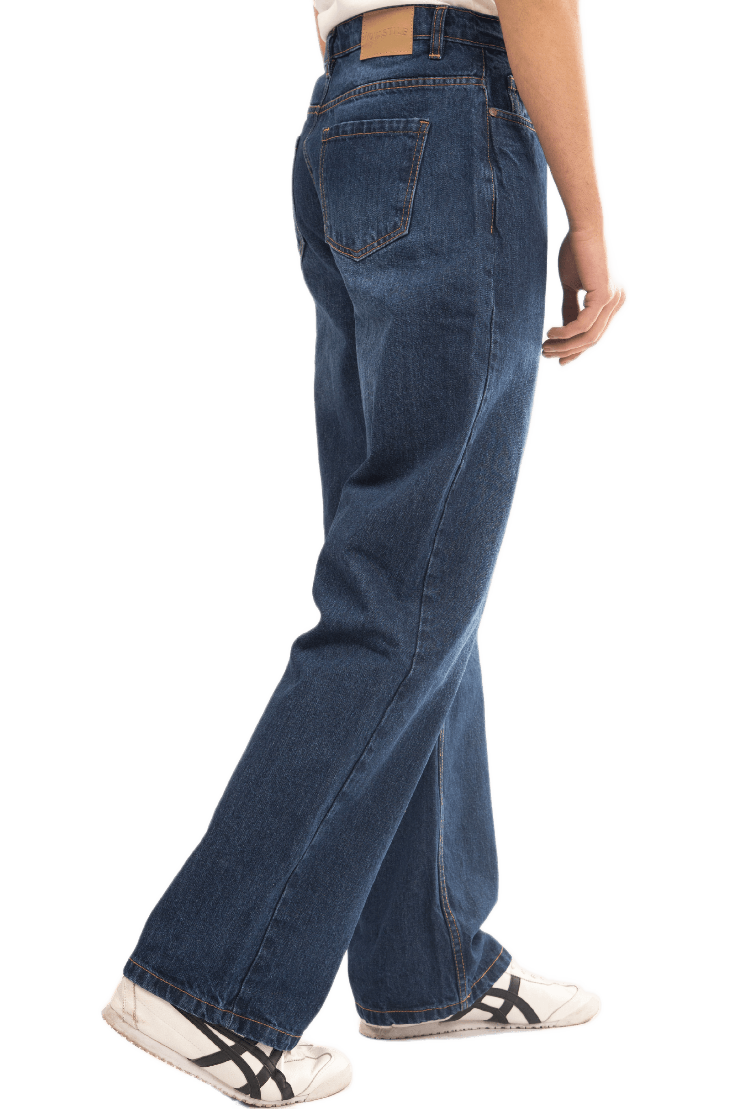 NOVASTILE Men's Classic Clean Distressed Denim Jeans — Jeans by Novastile — thumbnail 3