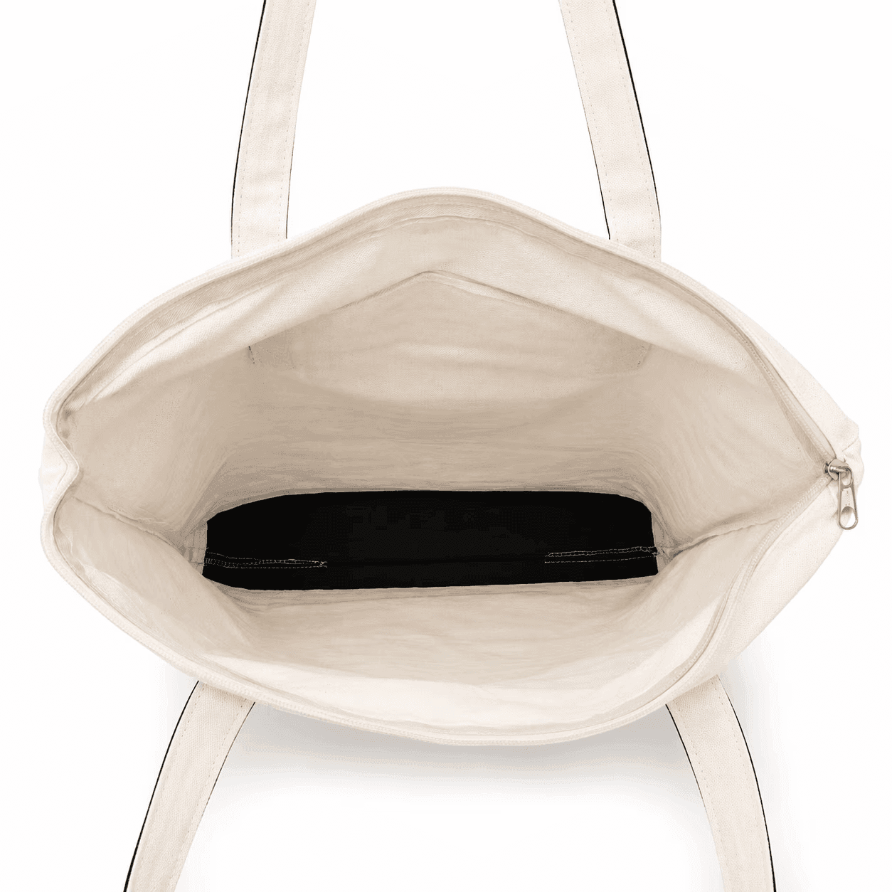 NOVASTILE Canvas Tote Bag, side view