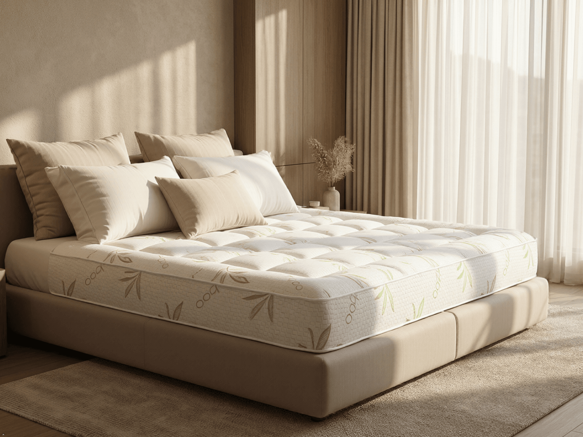 NOVASTILE Queen (Pack of 1) Mattress Topper 1000 GSM Down Alternative