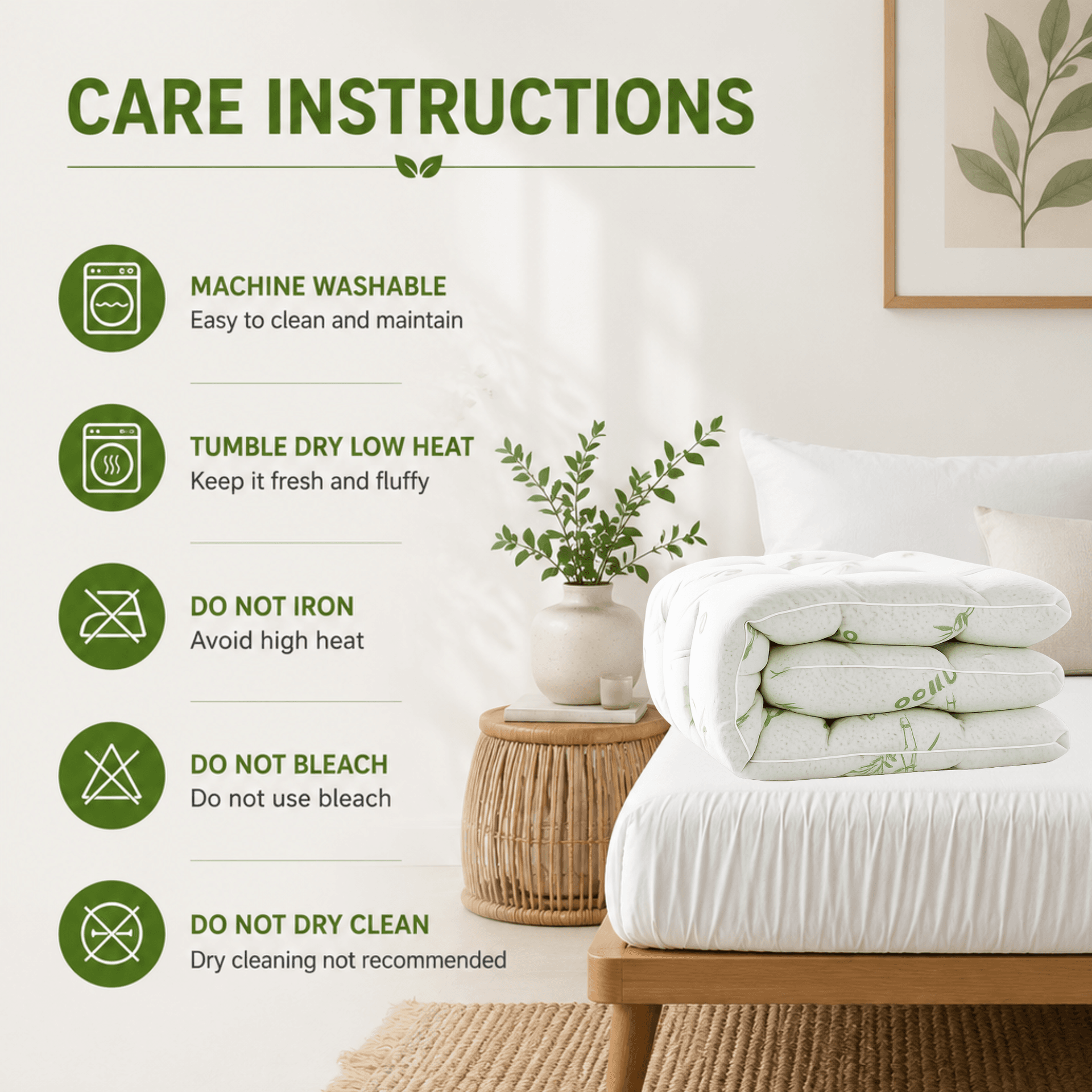 NOVASTILE Queen (Pack of 1) Mattress Topper 550 GSM Down Alternative