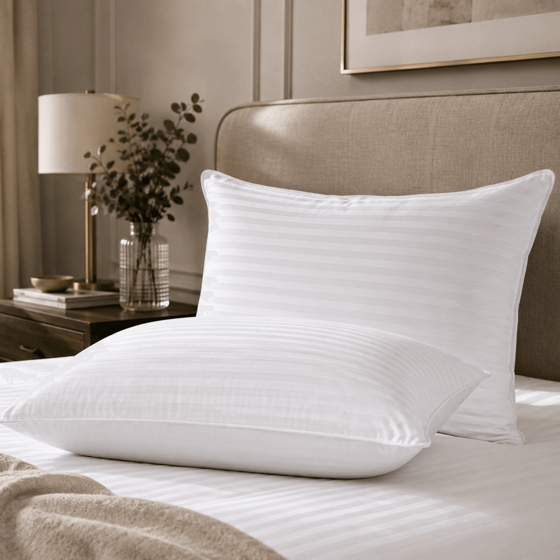 NOVASTILE Bed Pillows 100% Cotton 250 TC