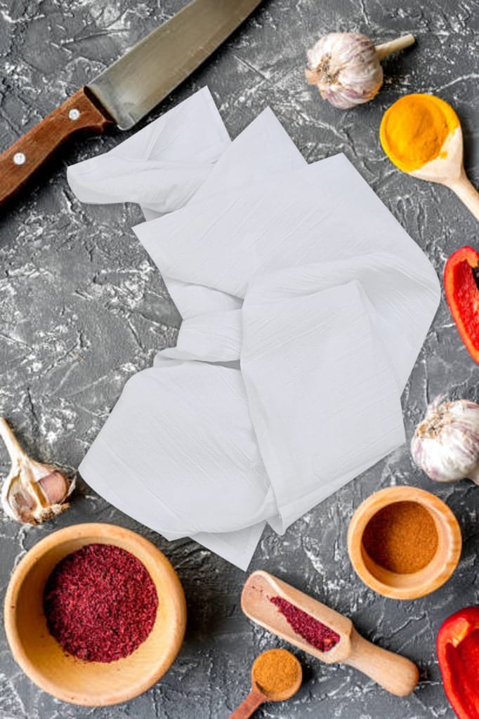 NOVASTILE Flour Sack Kitchen Towels, 192 Pack
