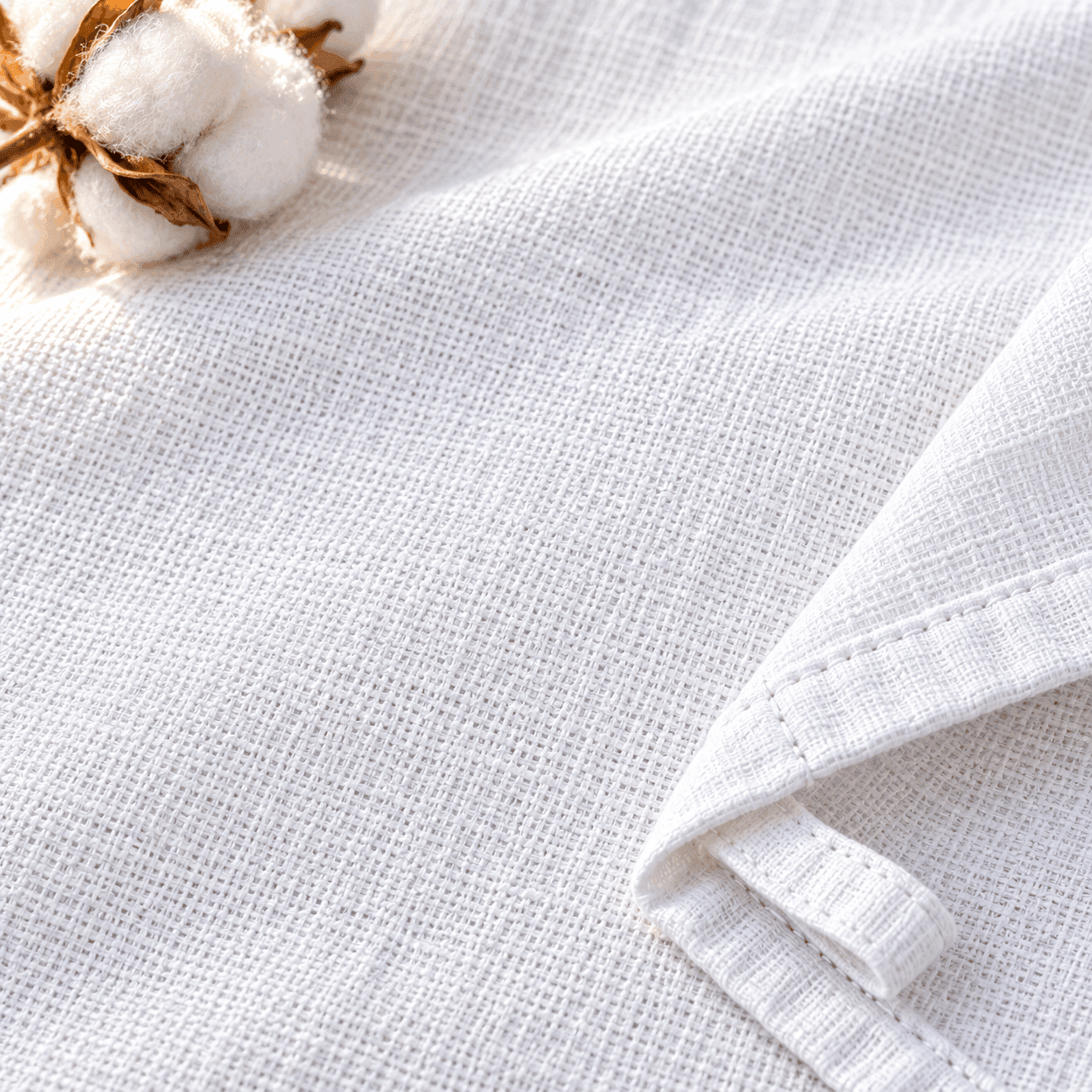 NOVASTILE NOVASTILE Flour Sack Kitchen Towels, in use