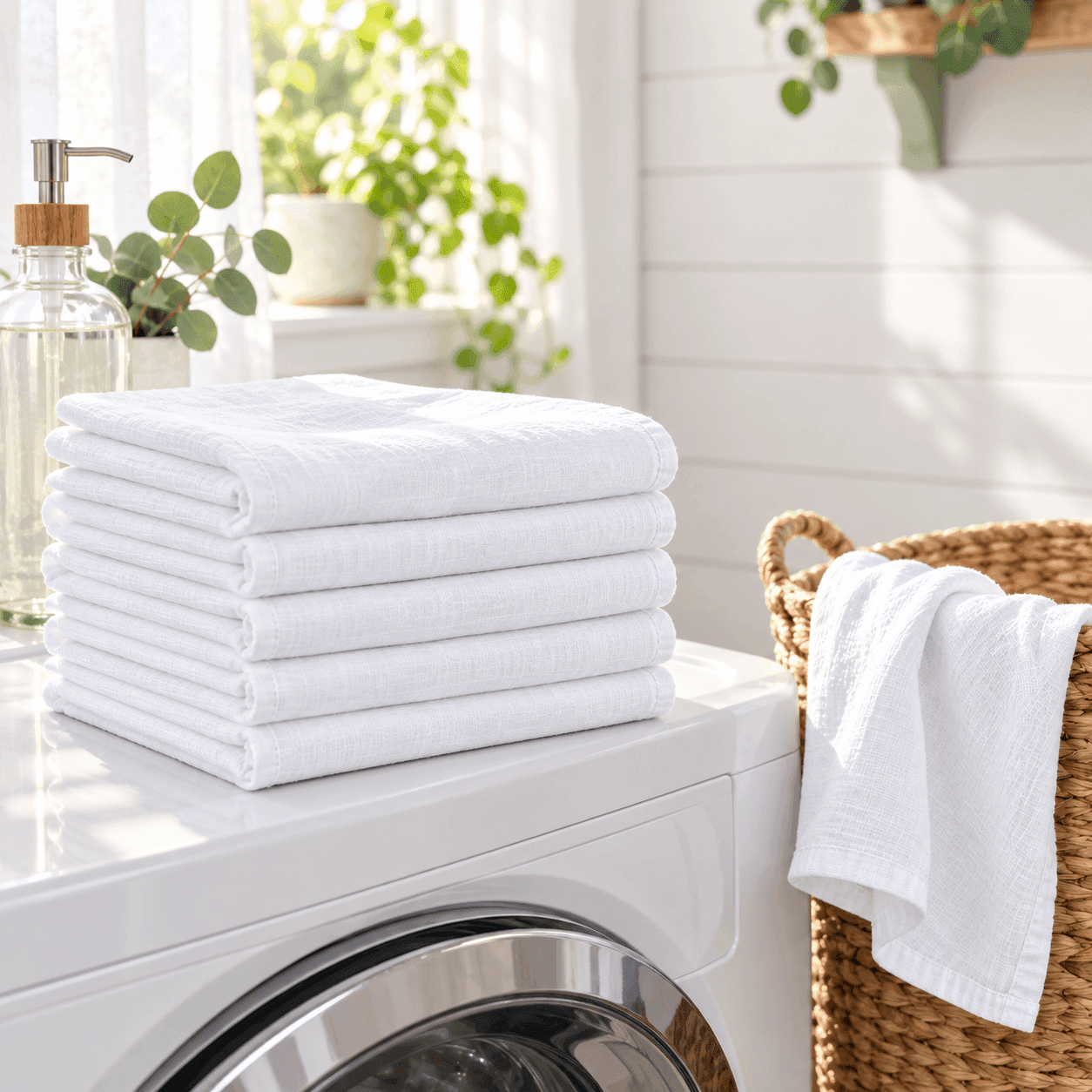 NOVASTILE NOVASTILE Flour Sack Kitchen Towels, detail view 4