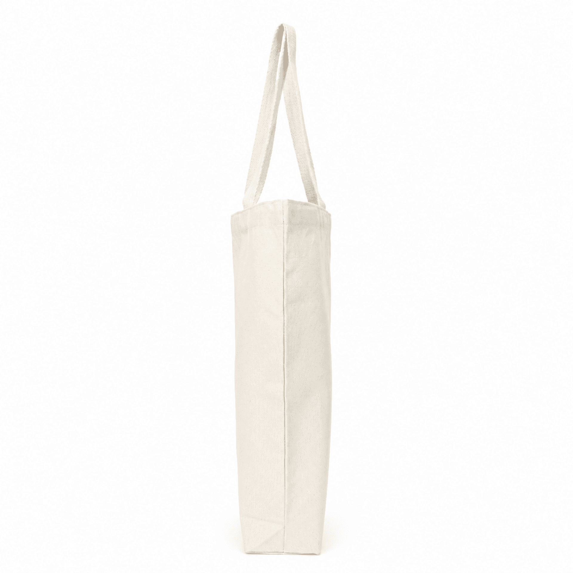 NOVASTILE 12oz Canvas Tote Bag 15x16x3 Natural