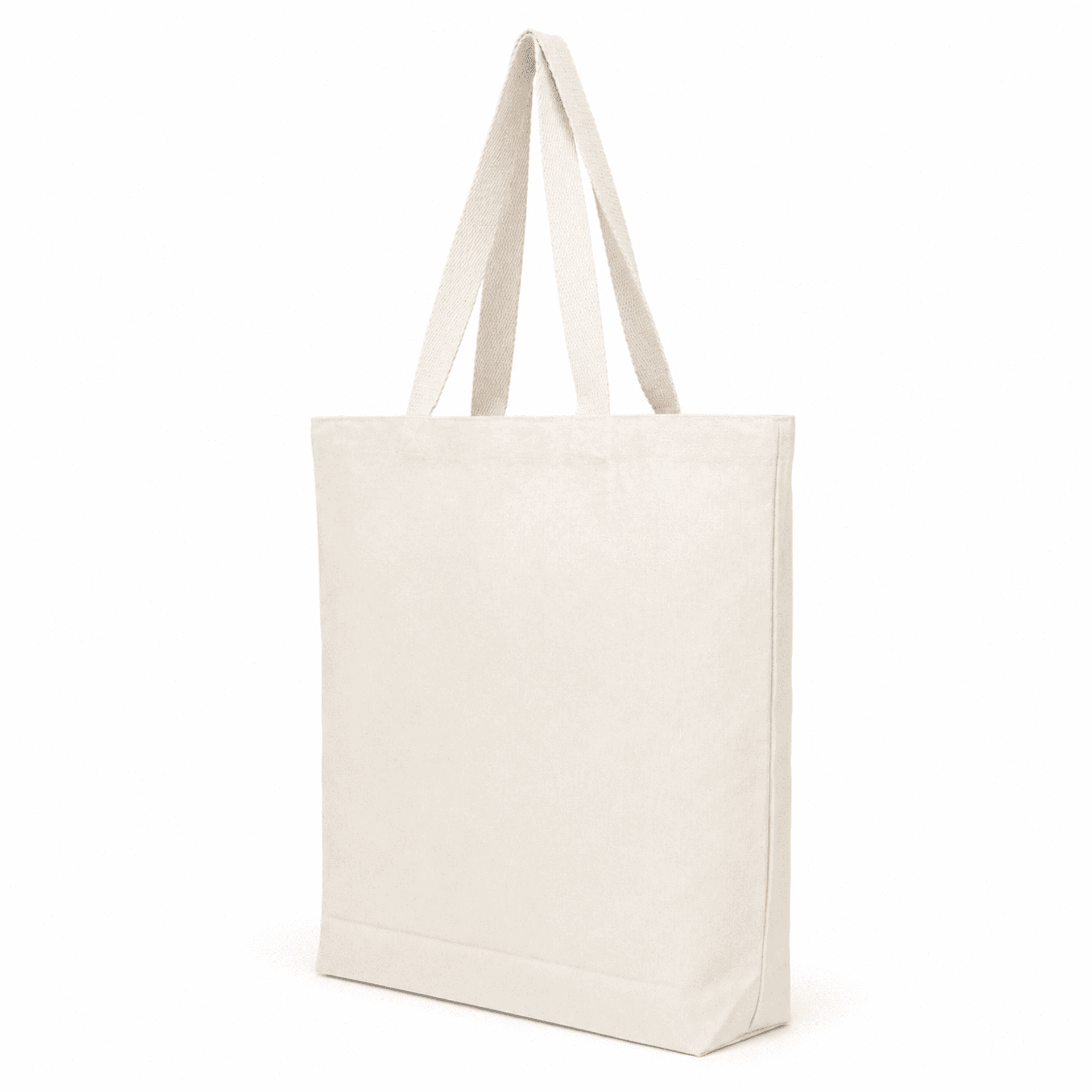 NOVASTILE 12oz Canvas Tote Bag 15x16x3 Natural