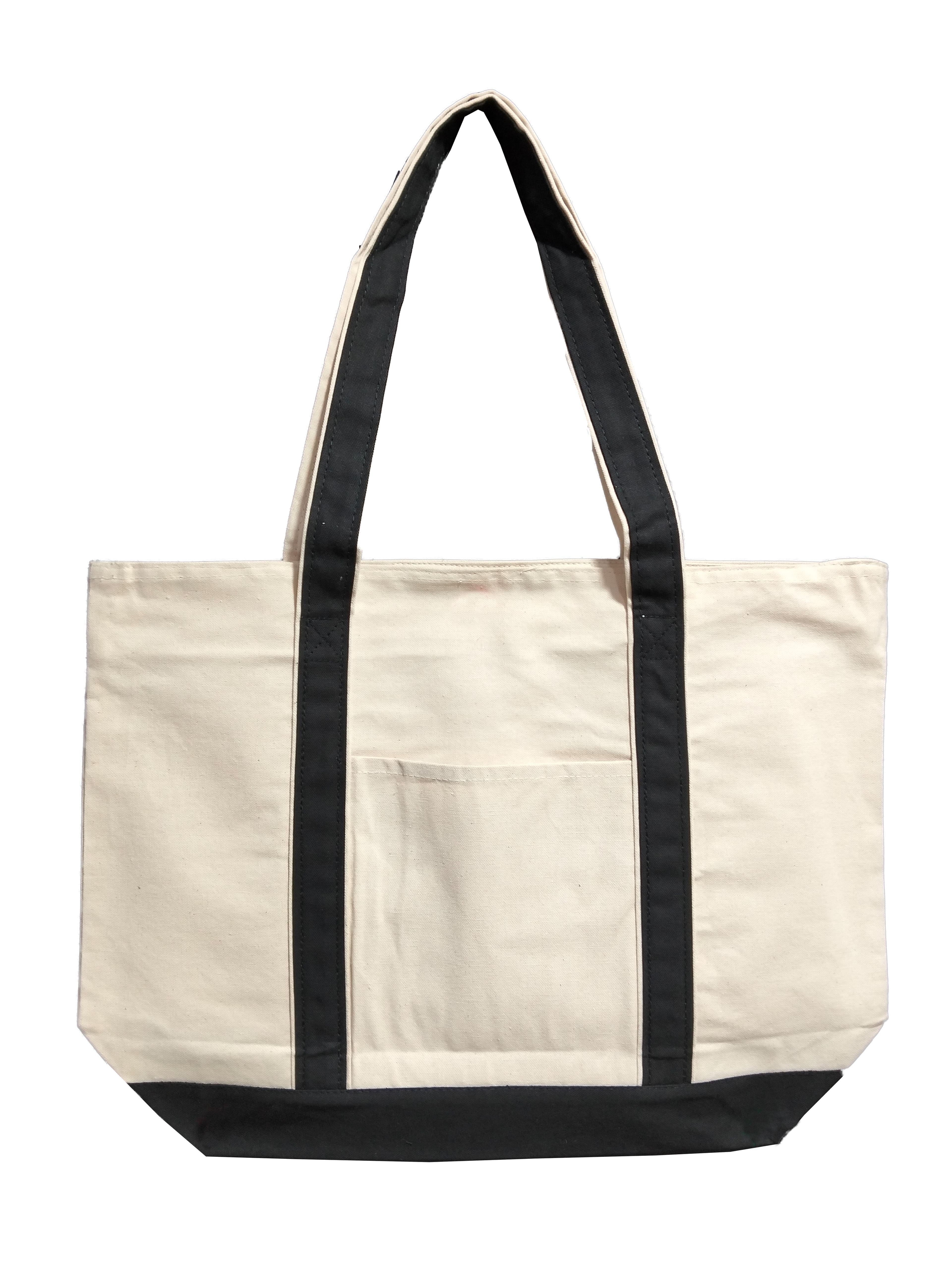 NOVASTILE Extra Large Canvas Tote Bag for Work, Travel & Shopping