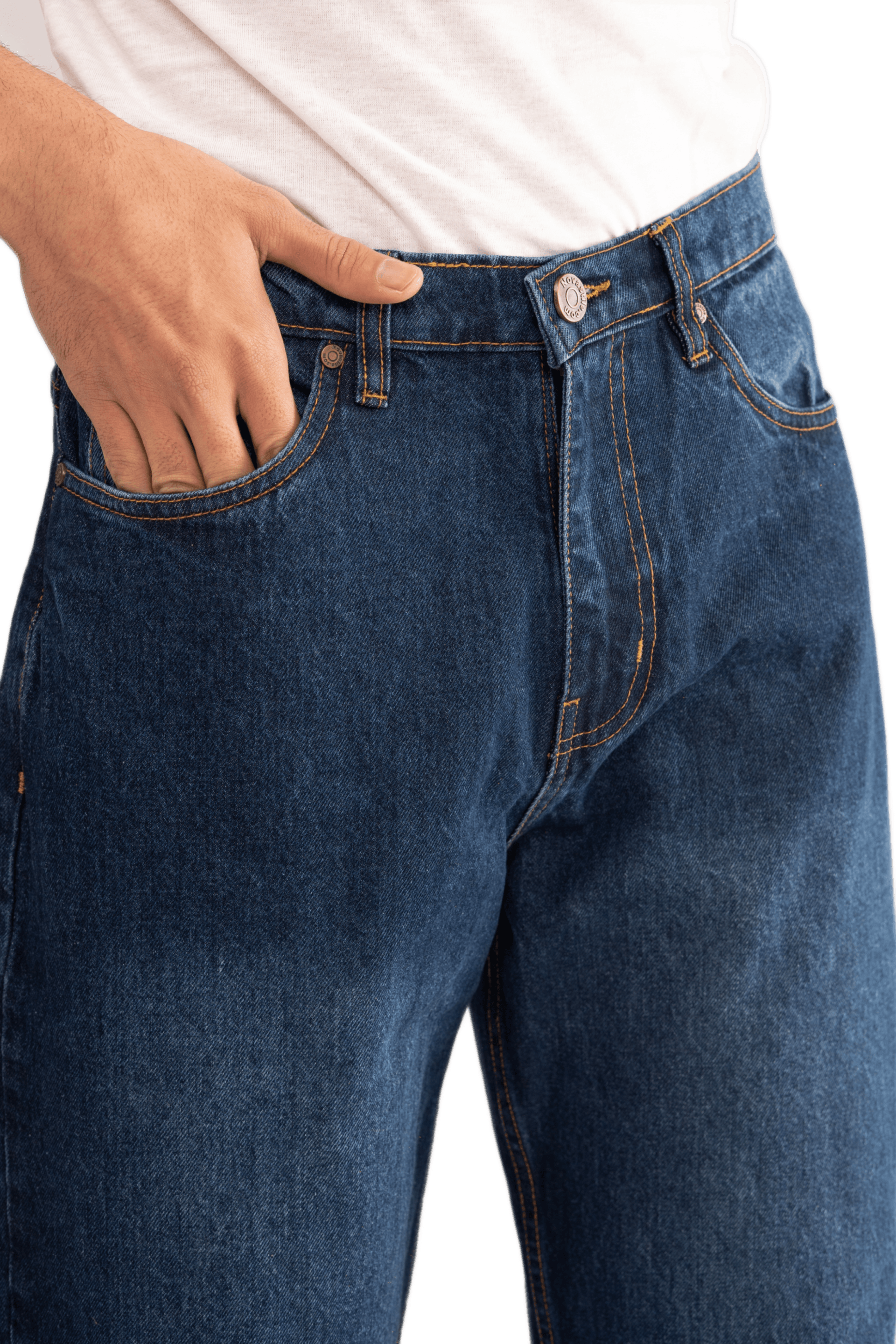 NOVASTILE Blue straight Jeans – 28 Waist Stretch Denim